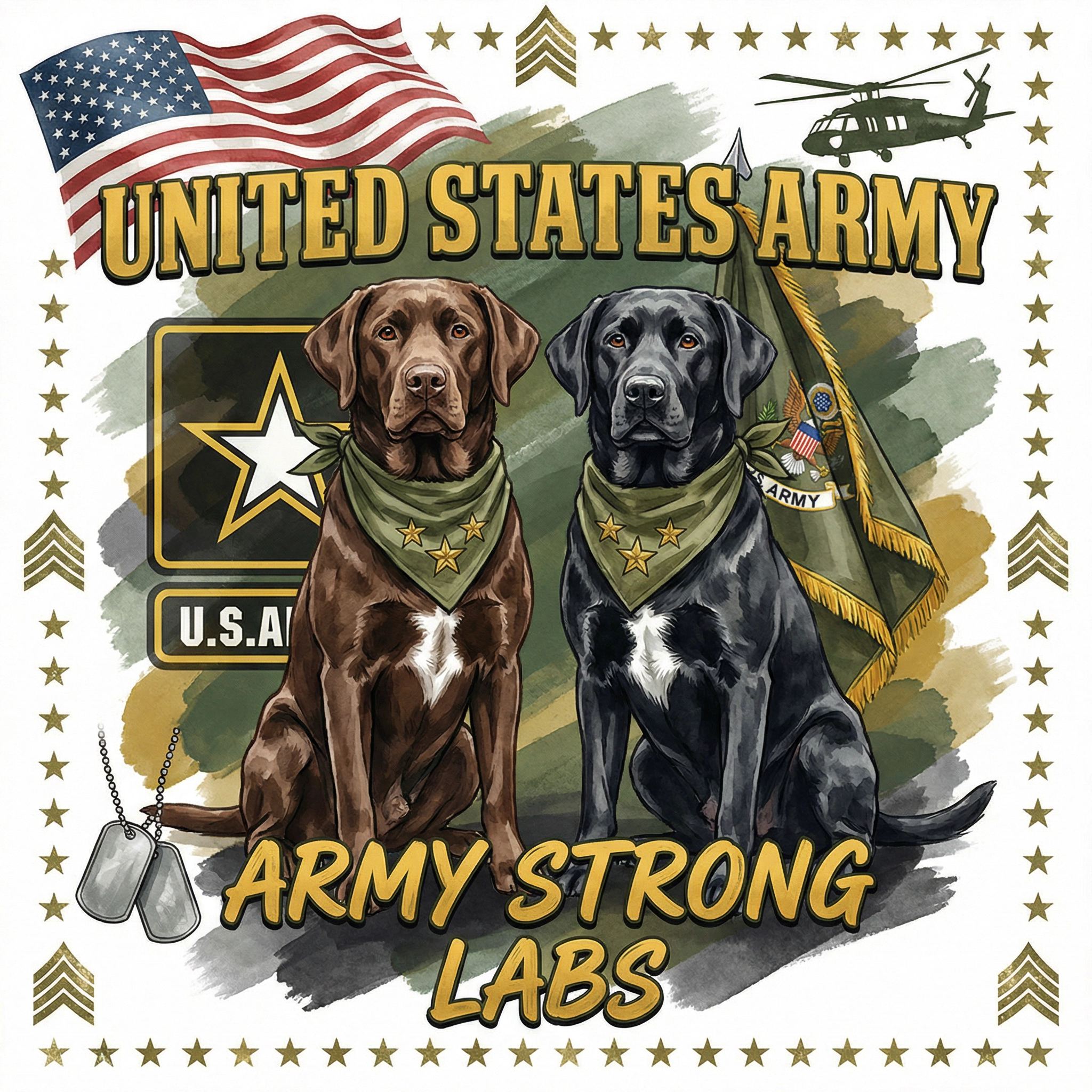 Army Strong Labs Tee