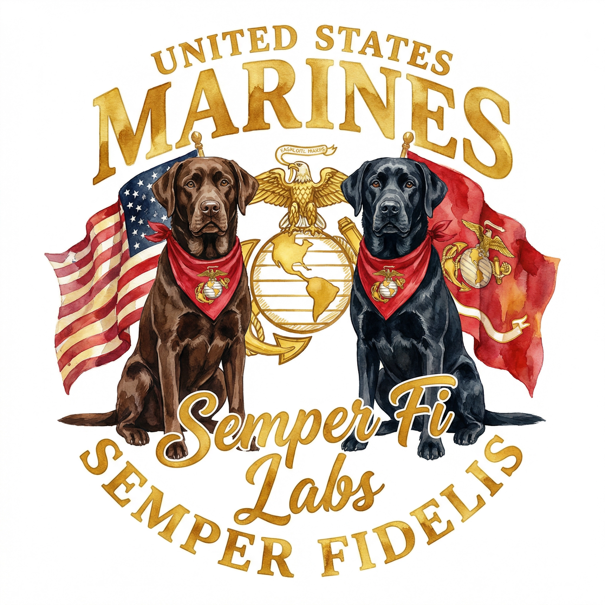 Semper Fi Labs - Marines Tee