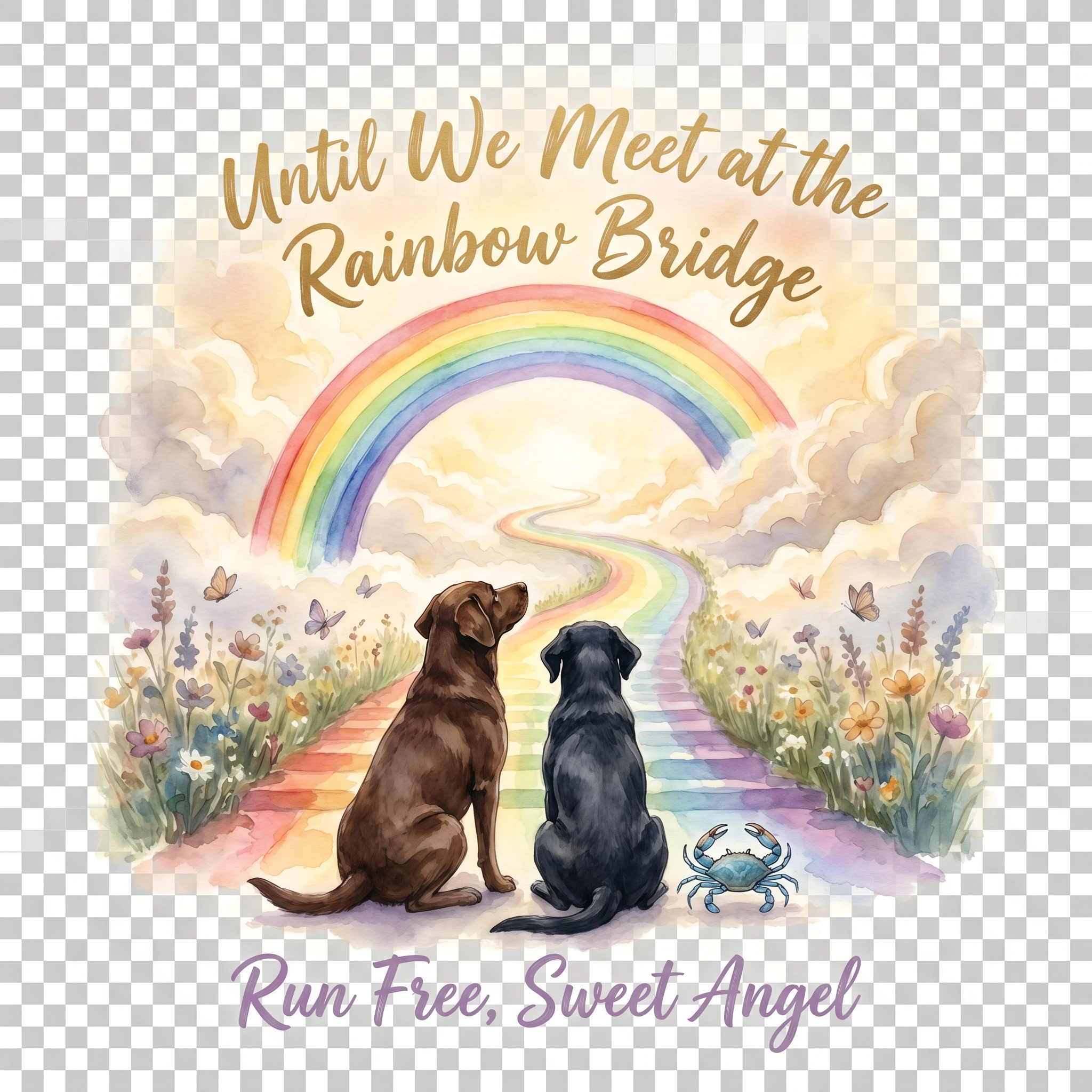 Rainbow Bridge Memorial Tee