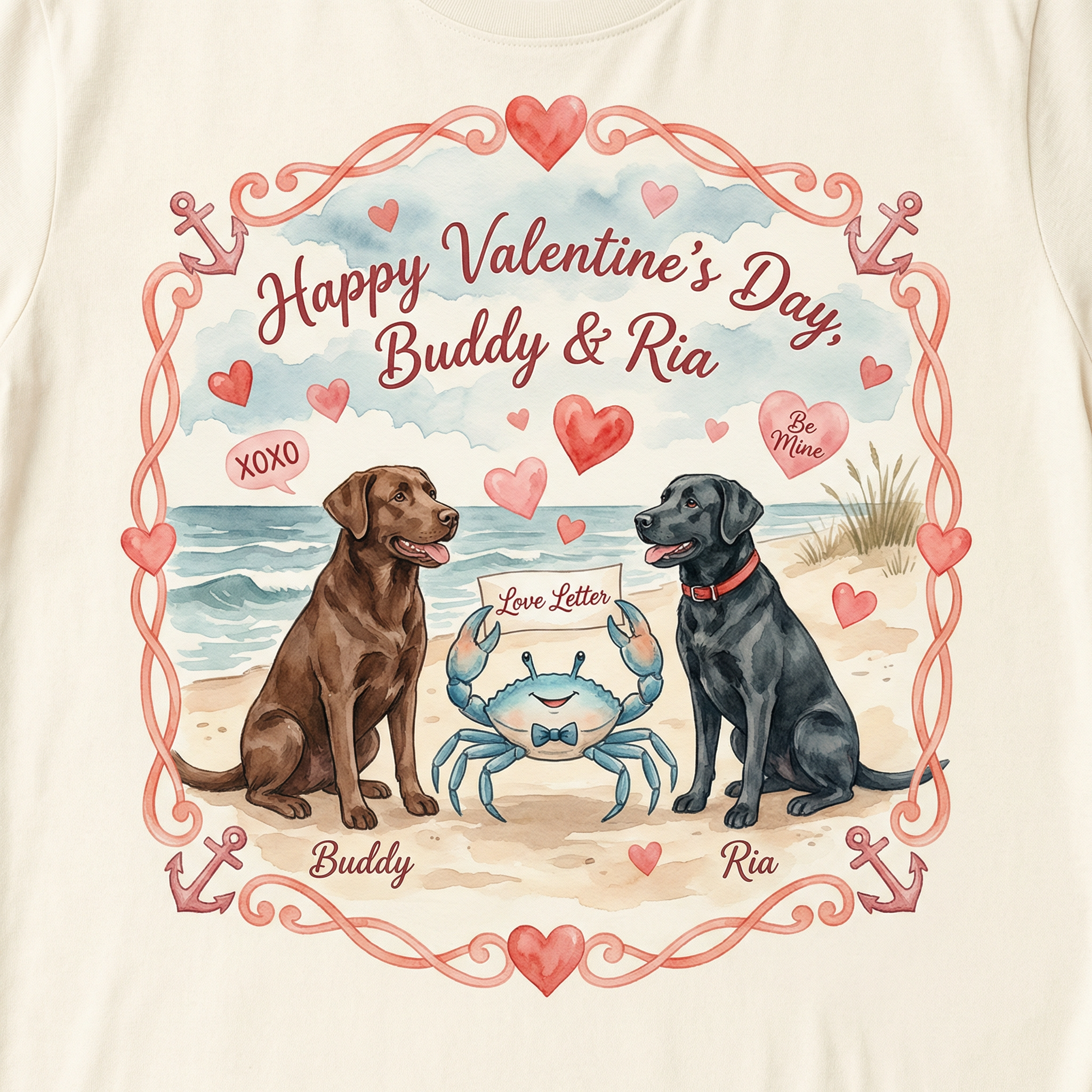 Love Notes Valentine's Tee