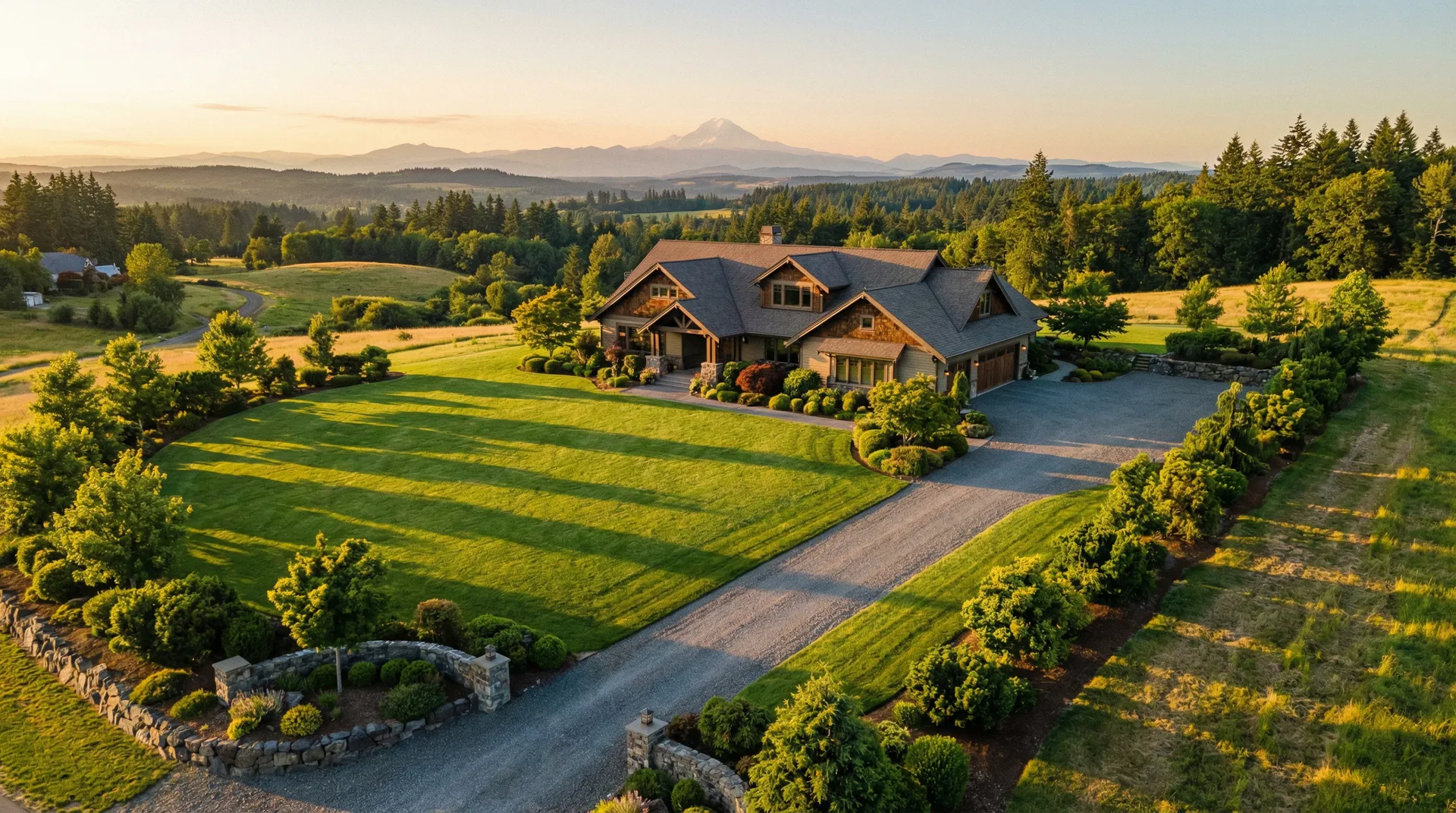 Professionally maintained property