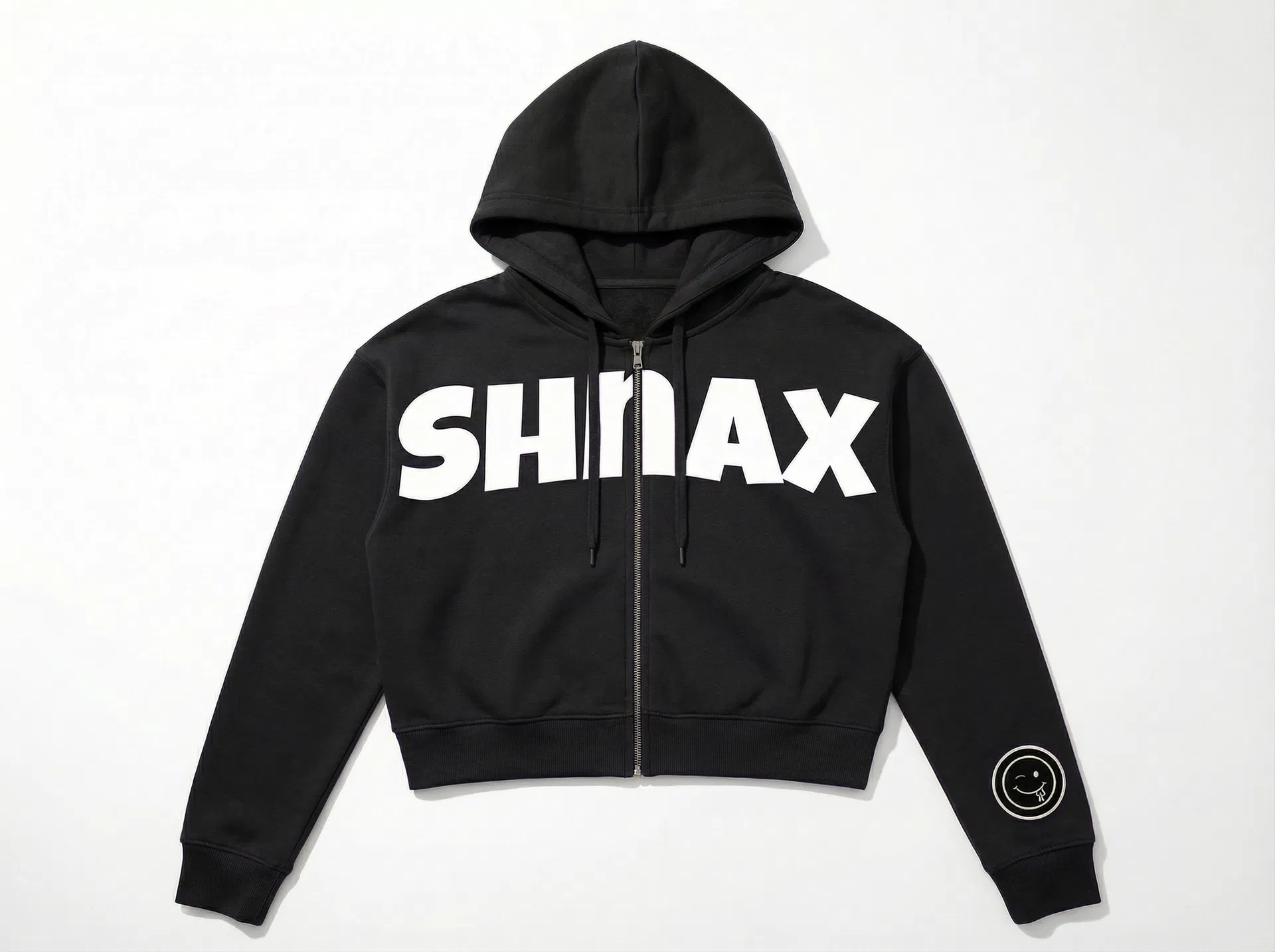 OG SHNAX CROP ZIP HOODIE — SIGNATURE