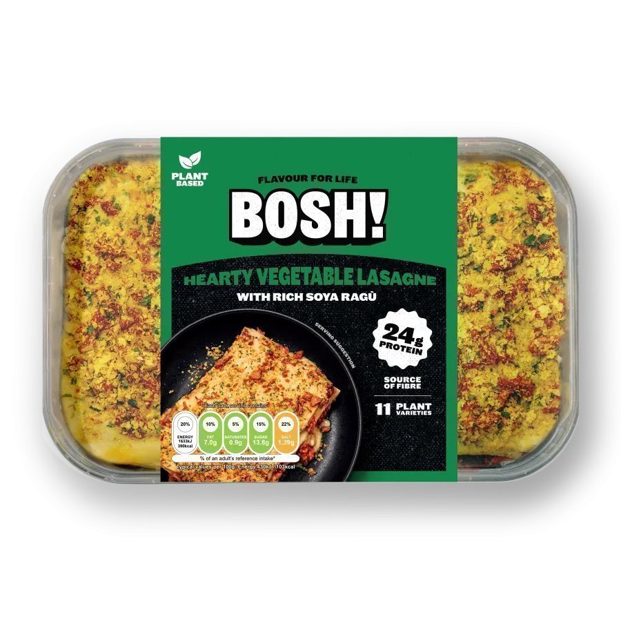 BOSH! Hearty Veg Lasagne