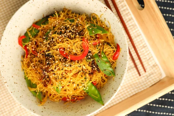 15 Minute Chinese Curry Noodles