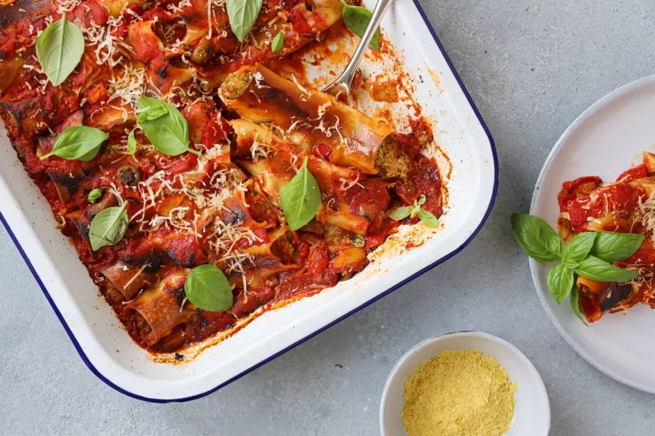 Antipasti Cannelloni — a plant-based Italian recipe by BOSH!