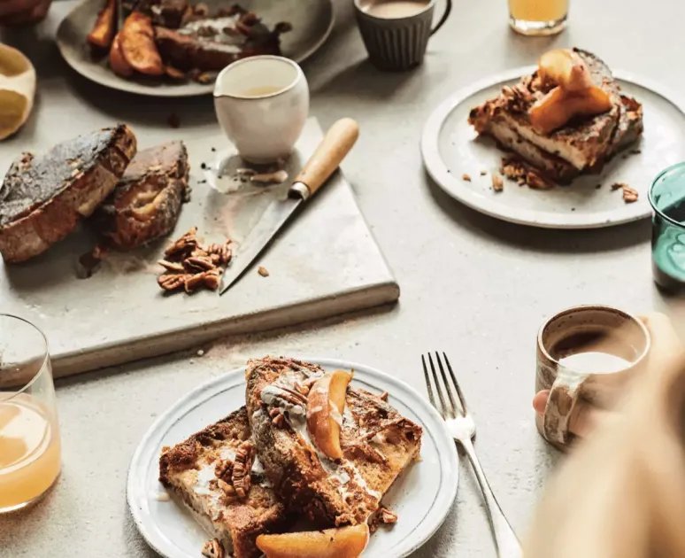 Apple and Cinnamon French Toast