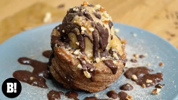 Banana Nice Cream Churros Cups