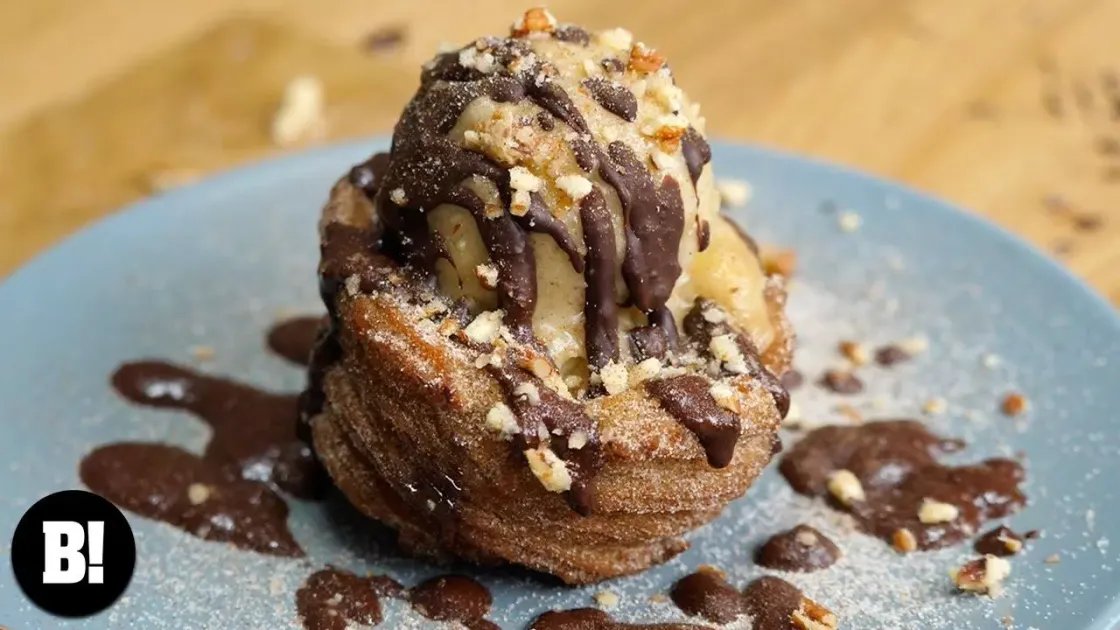 Banana Nice Cream Churros Cups