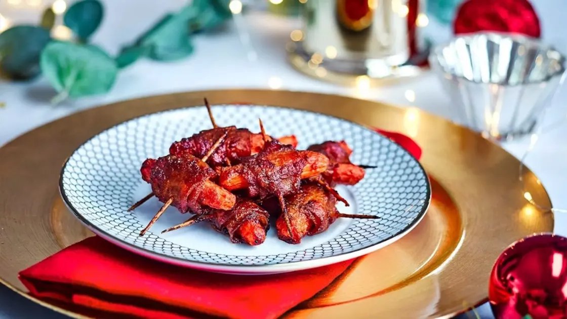 Bangers in Blankets — a plant-based British recipe by BOSH!