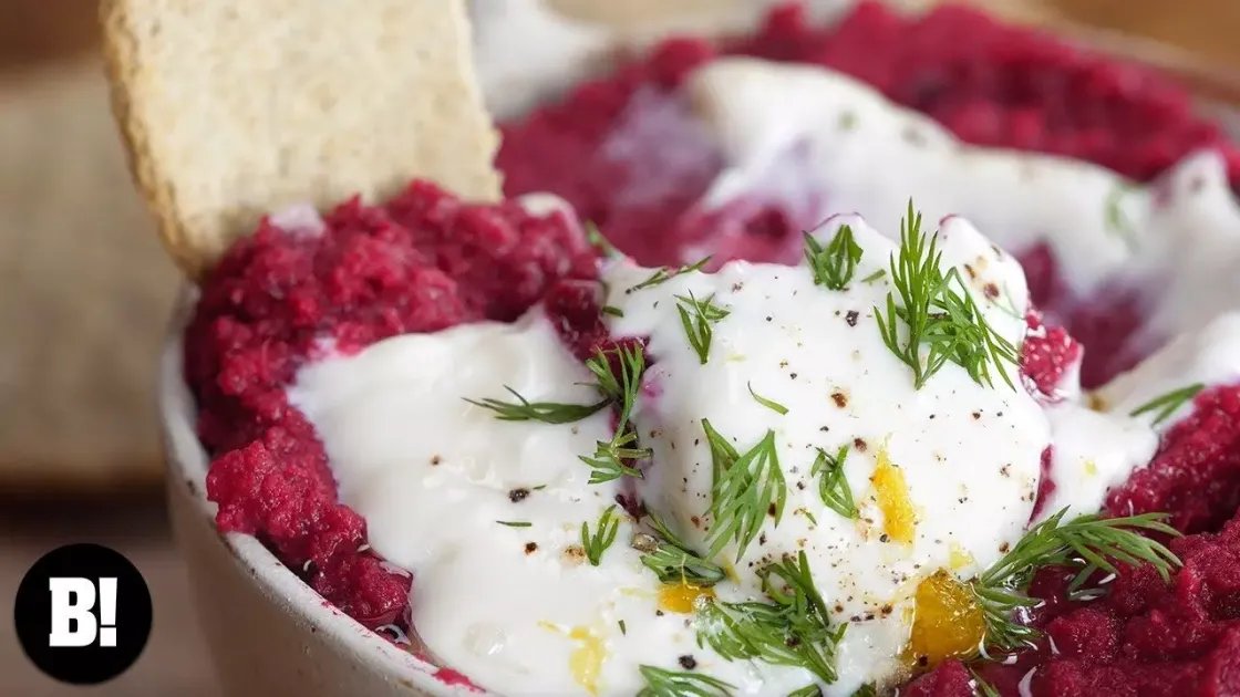 Beetroot Hummus — a plant-based British recipe by BOSH!