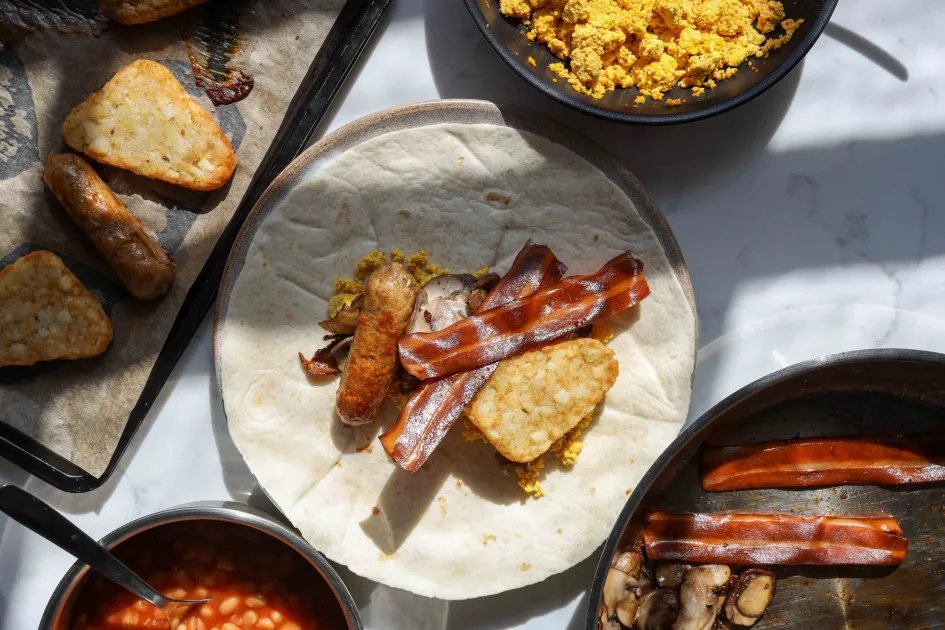 Big BOSH! Breakfast Burrito