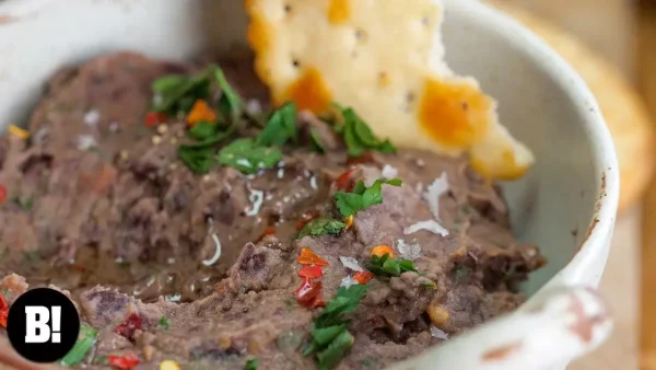 Black Bean and Sun-dried Tomato Dip