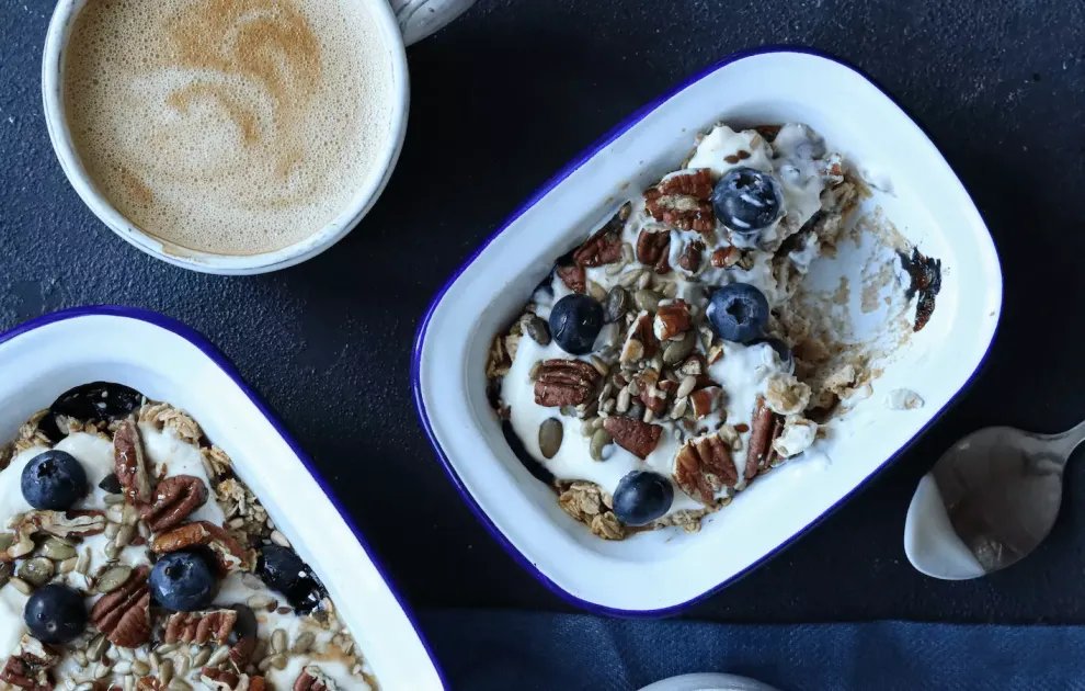 Blueberry Baked Oats