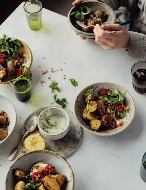 Bombay Potato Salad — a plant-based Indian recipe by BOSH!