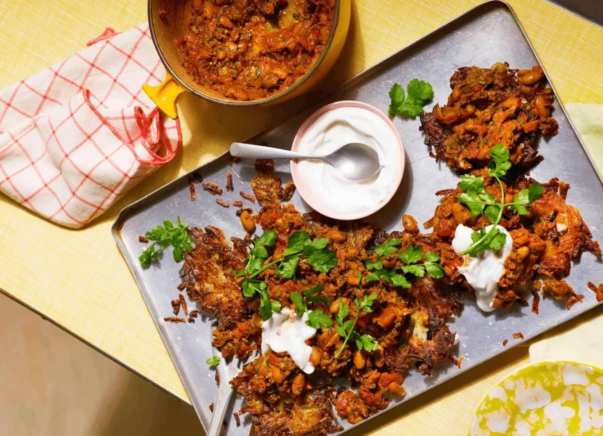 Cowboy Chilli Trash Browns