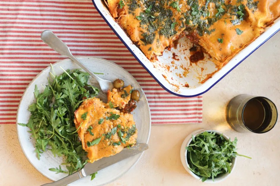 Butternut Squash Lasagne — a plant-based Italian recipe by BOSH!