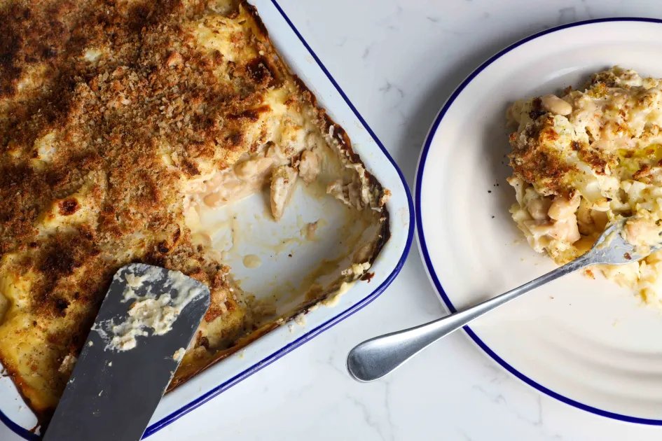 Cannellini Cauliflower Cheese — a plant-based British recipe by BOSH!