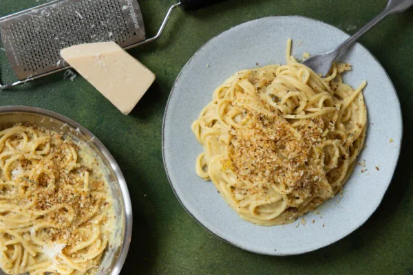 Car'bean'ara ‘Pancetta’ Pangrattato