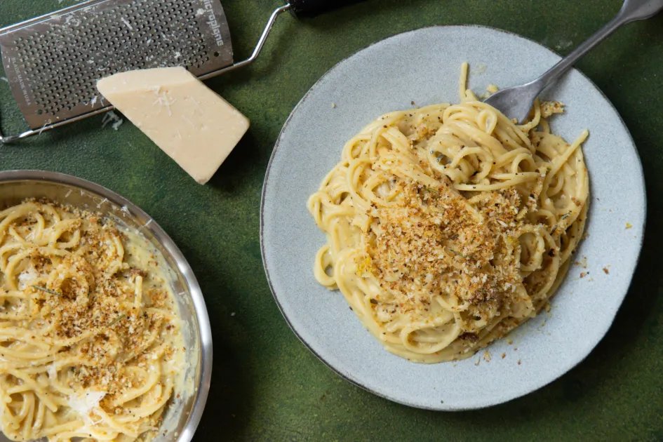 Car'bean'ara ‘Pancetta’ Pangrattato