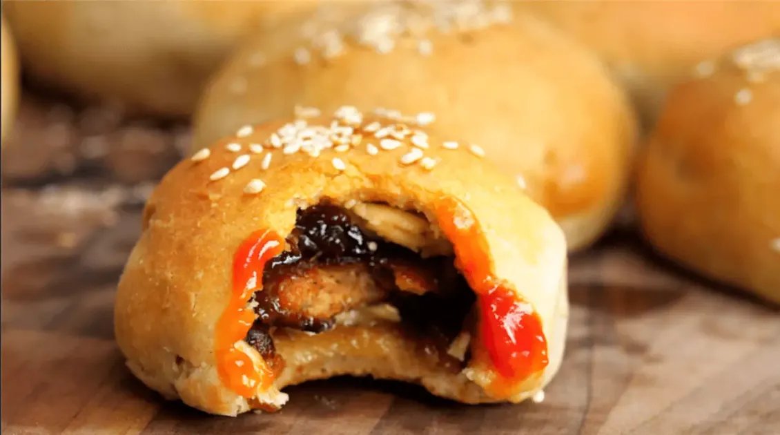 Cheeseburger Dough Balls — a plant-based American recipe by BOSH!