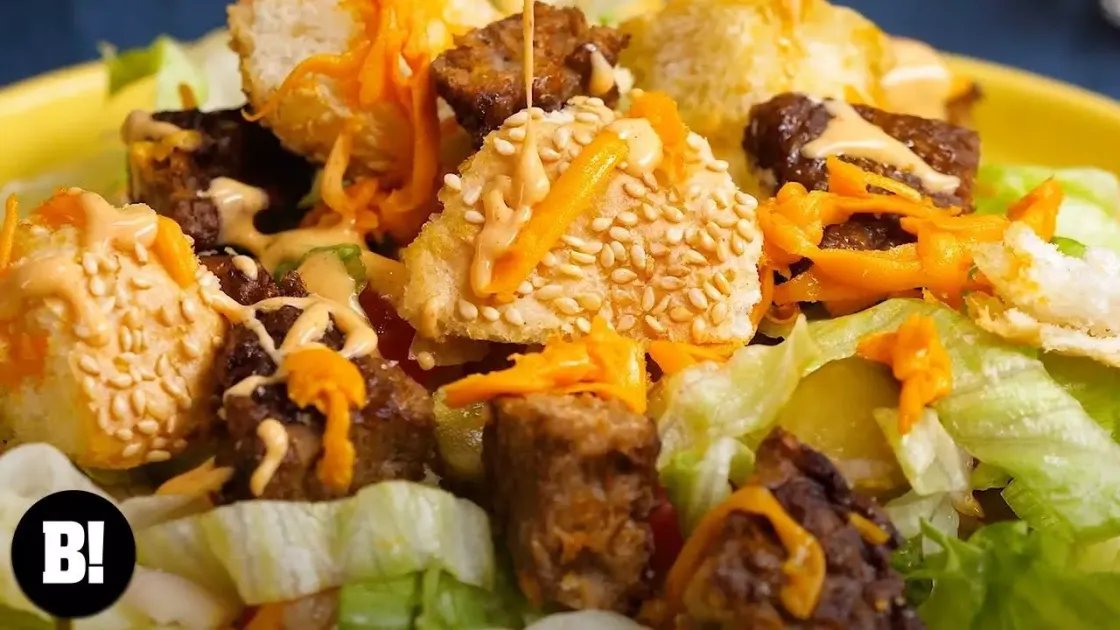 Cheeseburger Salad — a plant-based American recipe by BOSH!