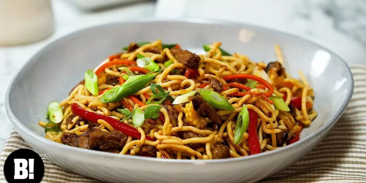 'Chicken' Lo Mein