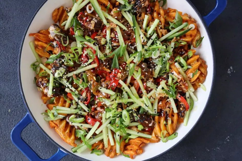 Chinese Takeaway Waffle Fries