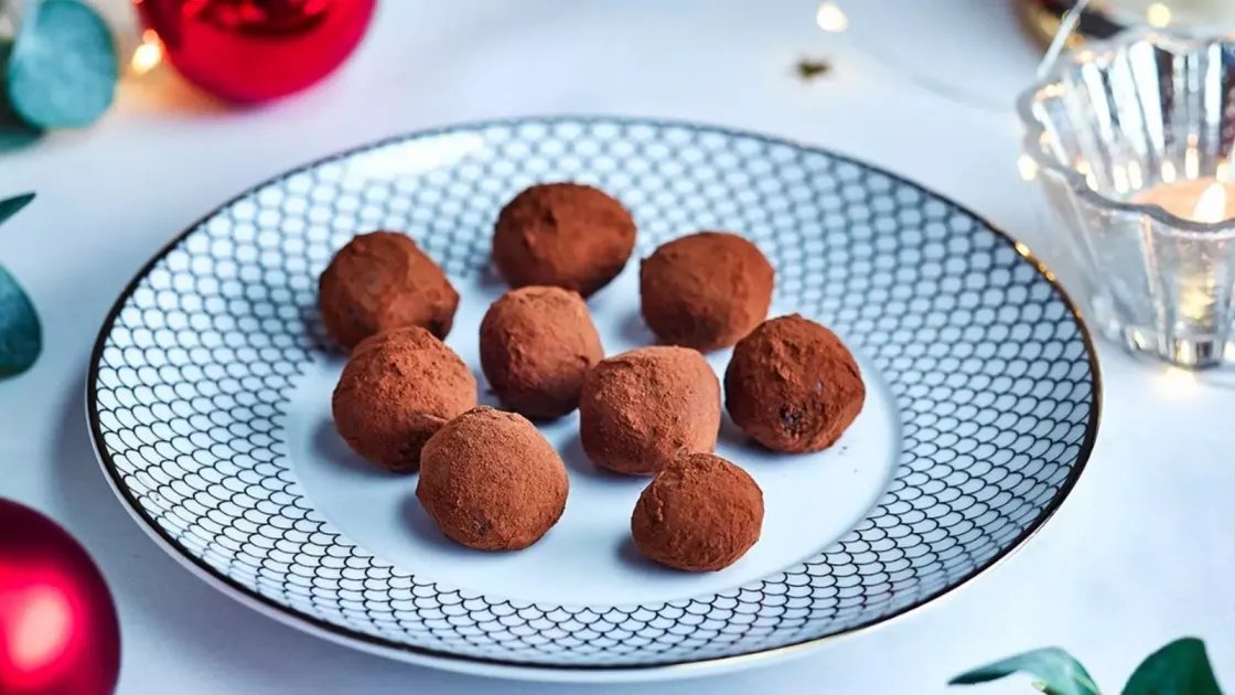 Christmas Spiced Truffles — a plant-based British recipe by BOSH!
