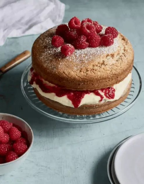 Classic Victoria Sponge — a plant-based British recipe by BOSH!