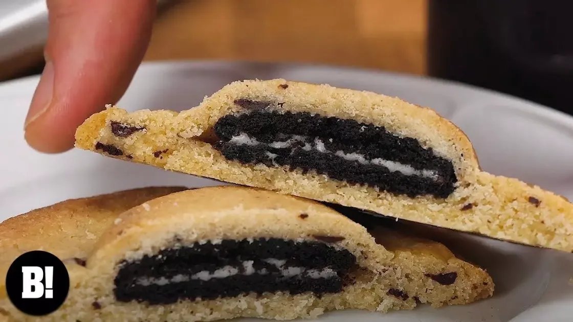 Cookie Stuffed Cookies — a plant-based American recipe by BOSH!