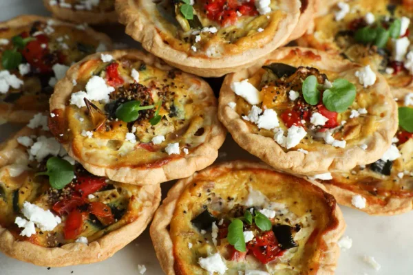 Coronation Quiche Cupcakes