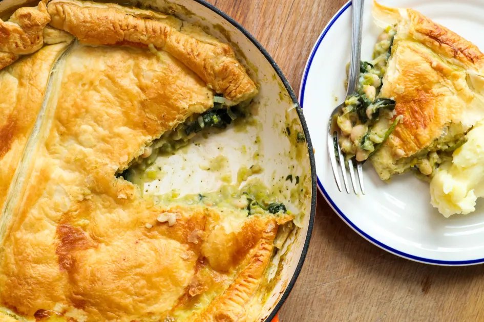 Creamy Cannellini Pie — a plant-based British recipe by BOSH!