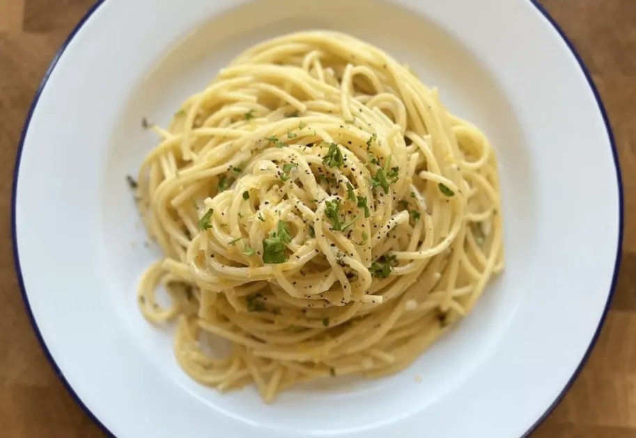 Creamy Lemon Pasta — a plant-based Italian recipe by BOSH!