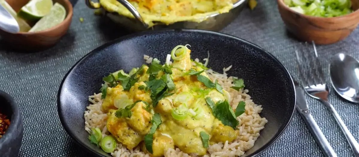 Creamy Roast Veggie Korma — a plant-based Indian recipe by BOSH!