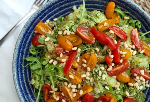Crispy Pesto Potato Salad