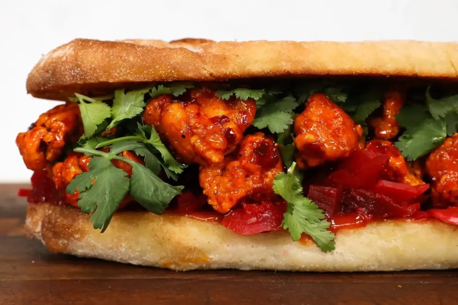 Crispy Tofu Ciabatta — a plant-based Other recipe by BOSH!