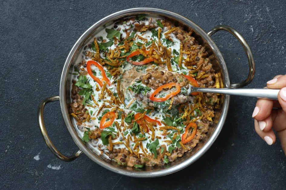 Crispy Tofu Dal — a plant-based Indian recipe by BOSH!