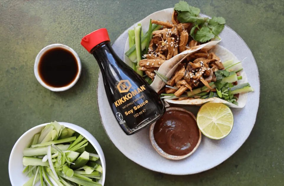 Duck Pancakes with Quick Plum Sauce — a plant-based Other recipe by BOSH!