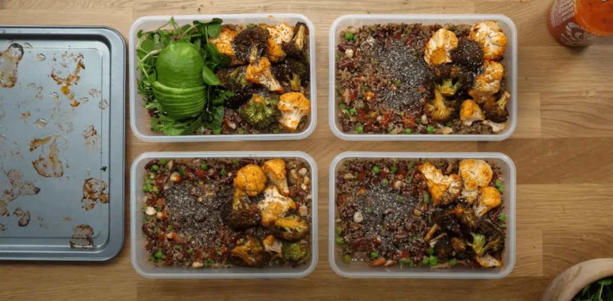 Easy Protein Meal Prep — a plant-based British recipe by BOSH!
