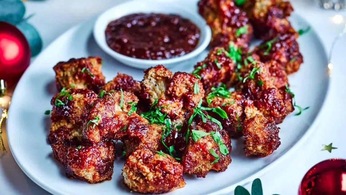 Festive Cauliflower Wings — a plant-based American recipe by BOSH!