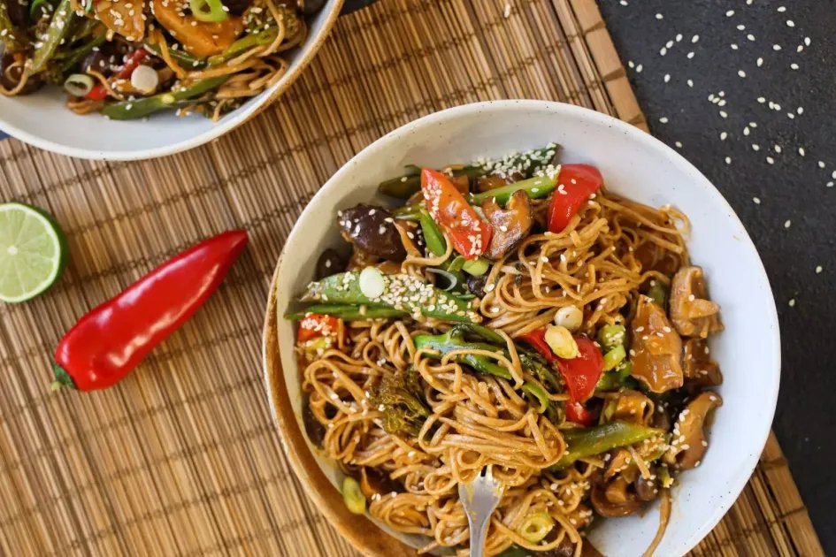 Go Go Gochujang Noodles — a plant-based Other recipe by BOSH!