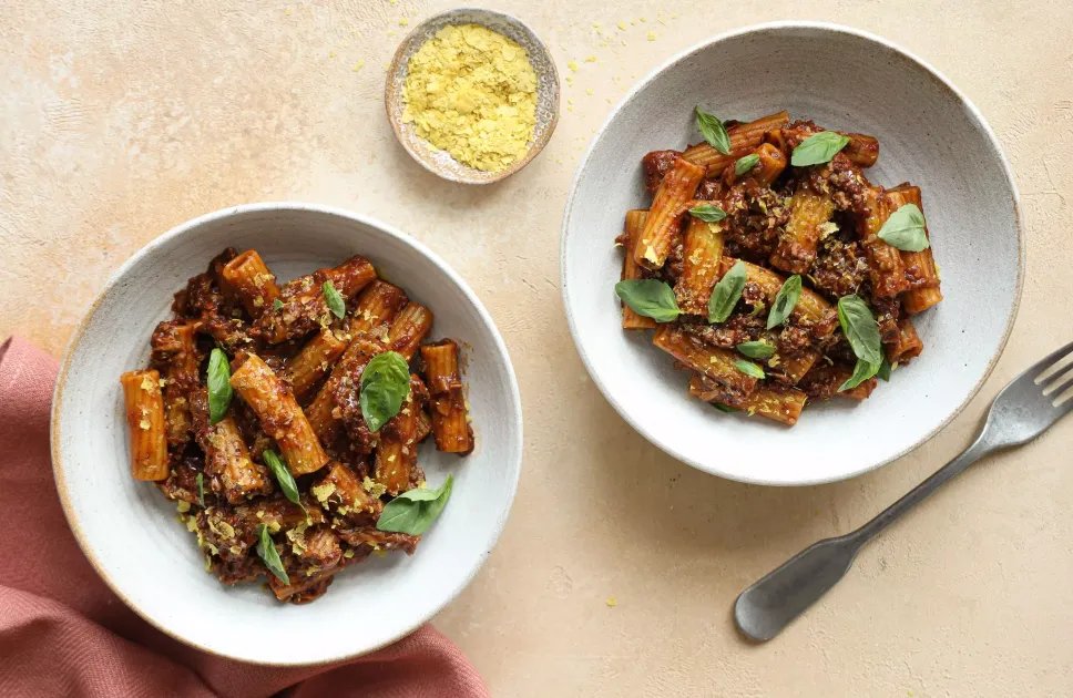 Grate Bolognese — a plant-based Italian recipe by BOSH!