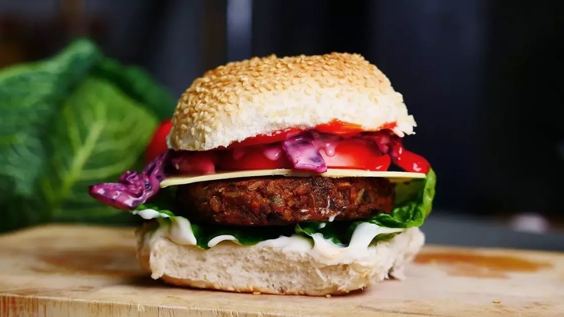 Healthy Vegan Burger — a plant-based British recipe by BOSH!