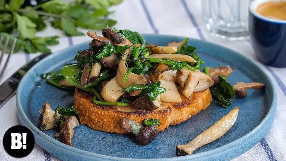 Herby Mushrooms on Toast