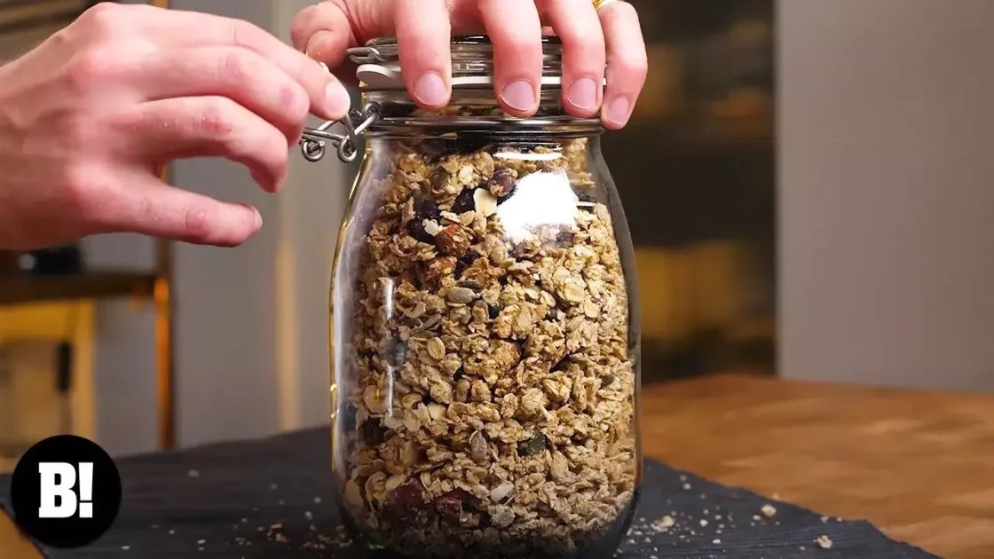 Homemade Granola and Almond Milk