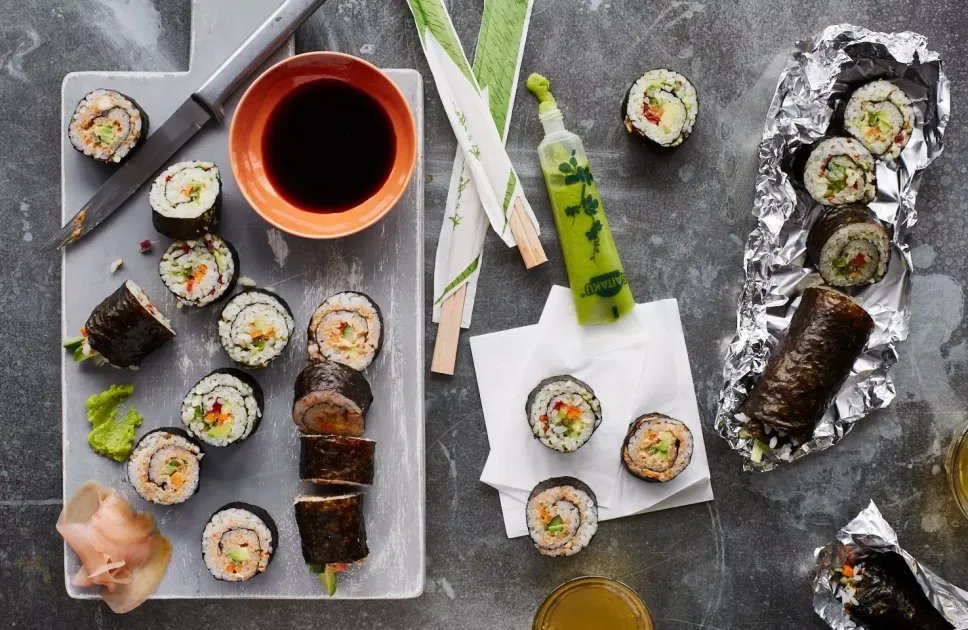 Homemade Sushi Rolls — a plant-based Other recipe by BOSH!