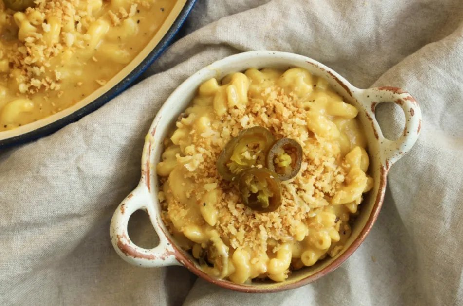 Jalapeño Popper Mac and Cheese — a plant-based American recipe by BOSH!