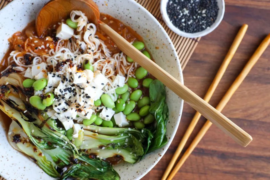 Kimchi Ramen — a plant-based Other recipe by BOSH!