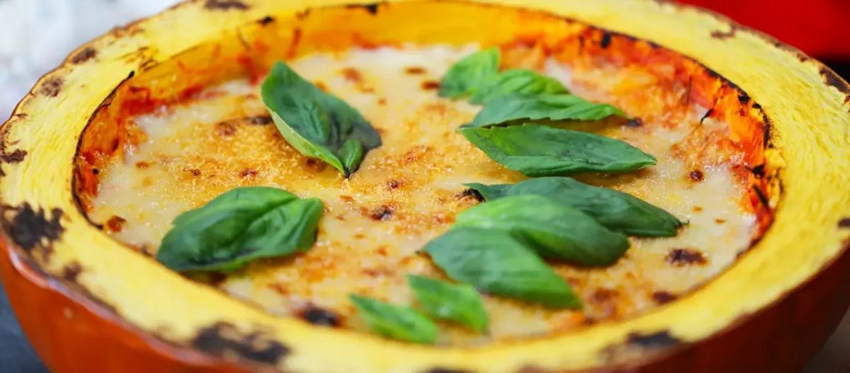 Lasagne Inside a Pumpkin! — a plant-based Italian recipe by BOSH!