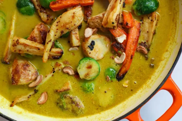 Leftover Christmas Day Vegetable Curry 